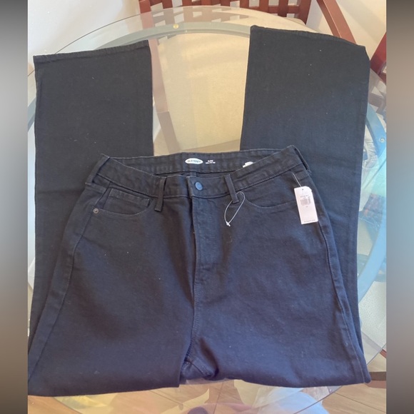 Old Navy Black Flare Women's Jeans NWT Size 12 - Picture 6 of 11